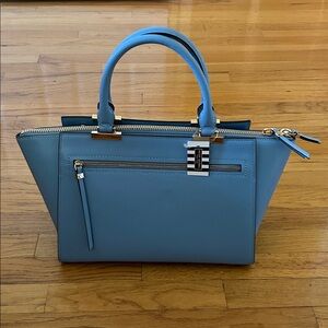 Henri Bendel Sky Blue Satchel